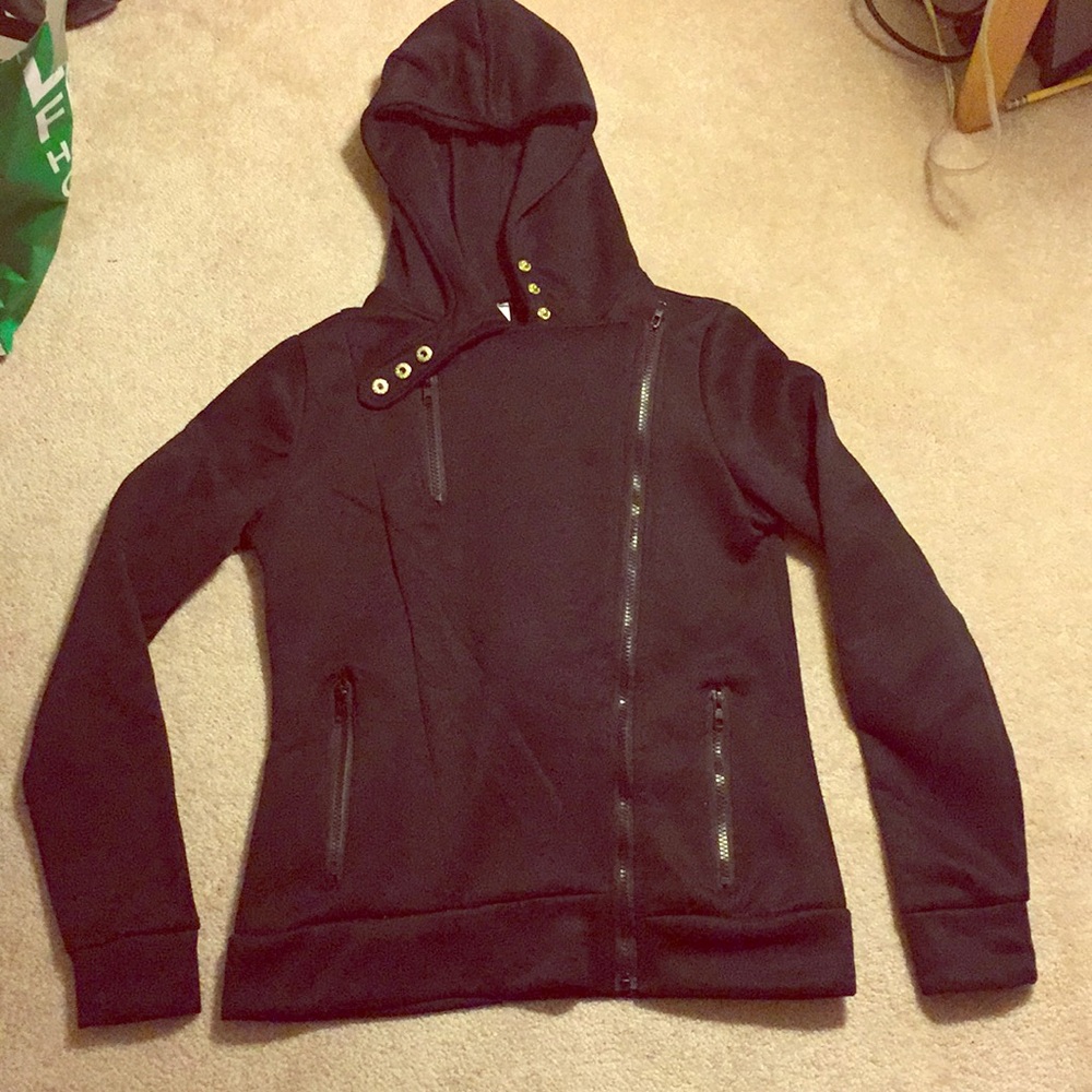 Asymmetrical hoodie